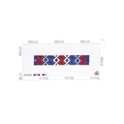 Hicks Braid Key Fob - Red, White, and Blue JS-109G - MKT3