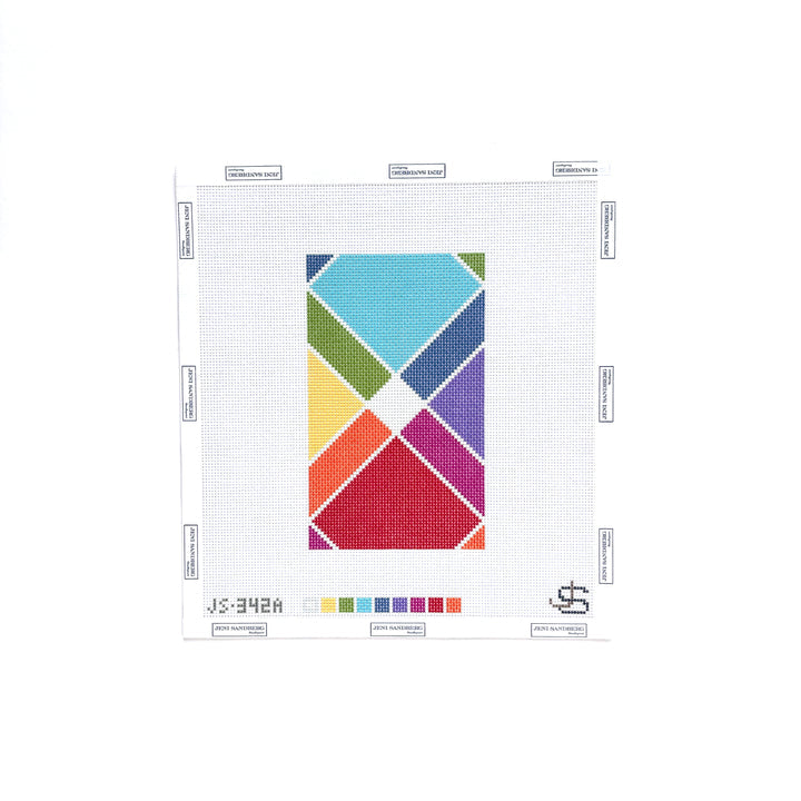 Rainbow Square Sunglasses Case JS-324A - MKT3