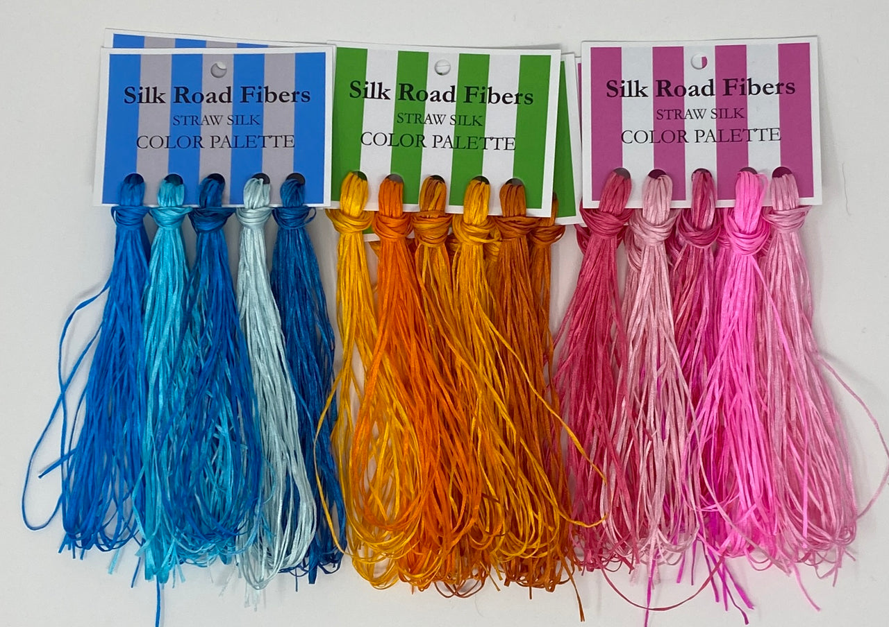 Limited Edition Silk Road Fibers Color Palettes January 2024