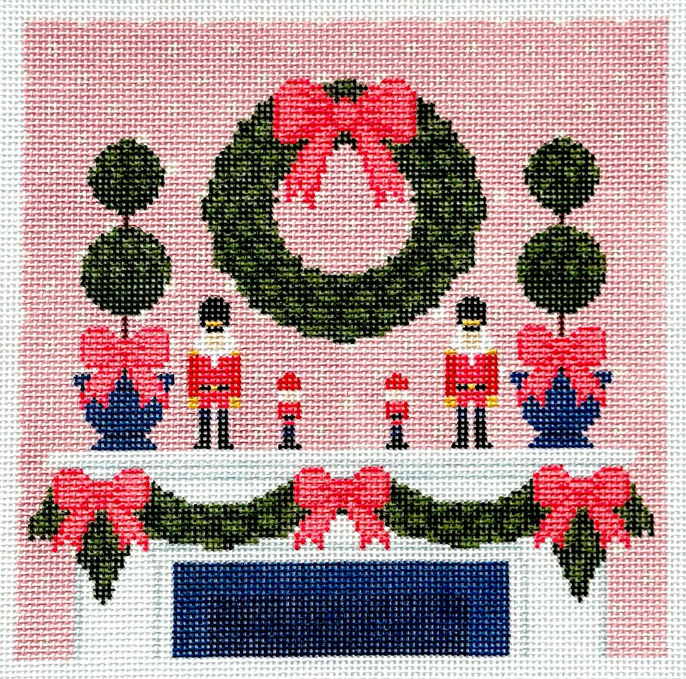 CH-003 Guard Duty Never Looked this Good - Nutcracker Mantel Canvas