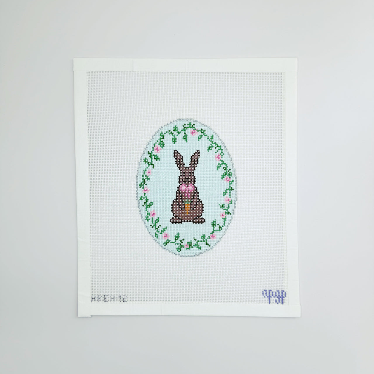 Chocolate Bunny Oval