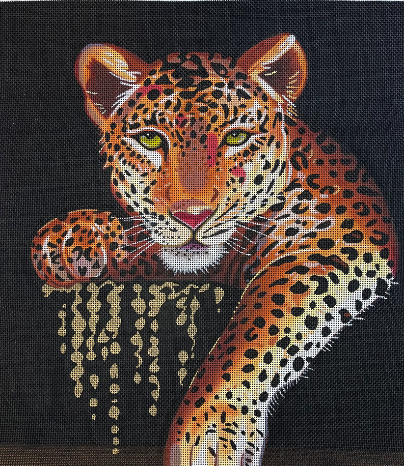 AN464 Leopard on Black