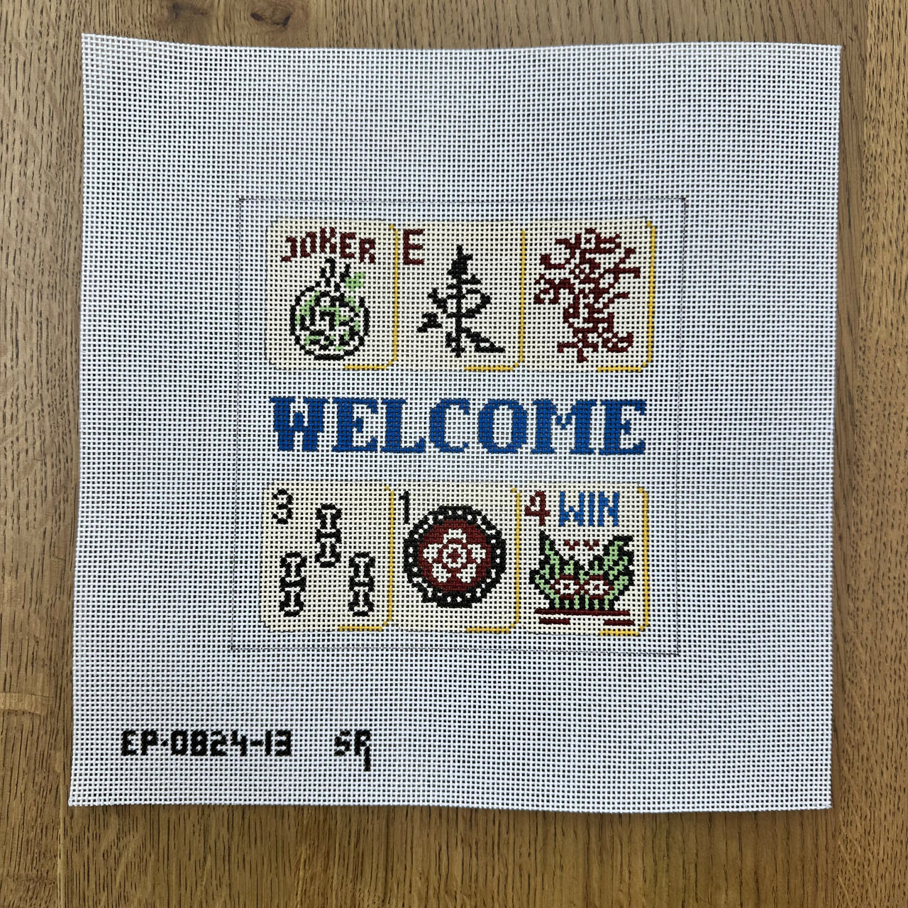 EP0824-13 Mahjong, 'Welcome' - 13 Mesh - TS