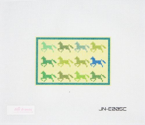 JN-E005C Horse Array Green