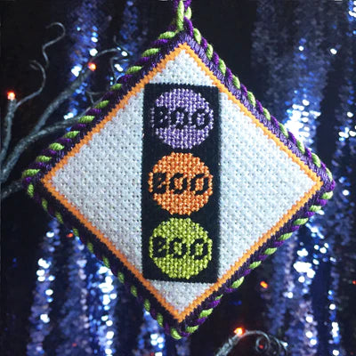 Boo Boo Boo Lights Ornament HSS-09