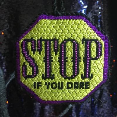 Stop if You Dare Ornament HSS-03