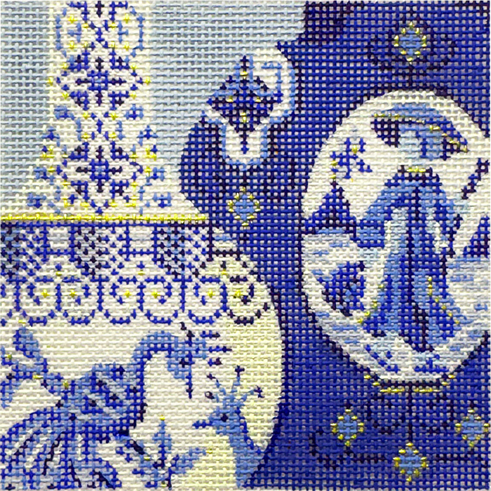 KC-KAI04-18 Flow Blue Peahens - MKT3