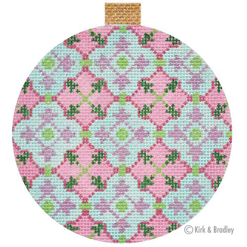 Florentine Bauble - Pink/Turquoise KB-1471