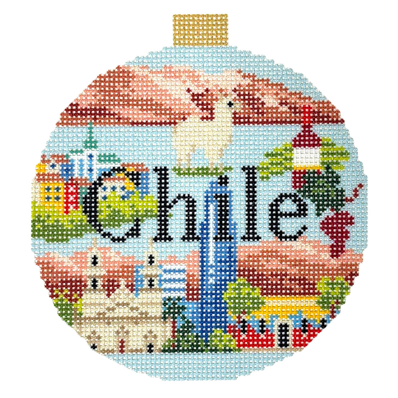 Chile Travel Round KB-1701