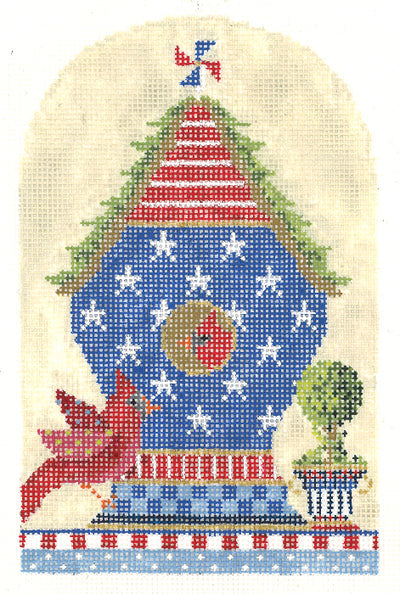 KC-KBH23-18 Patriotic Cardinal House - TS