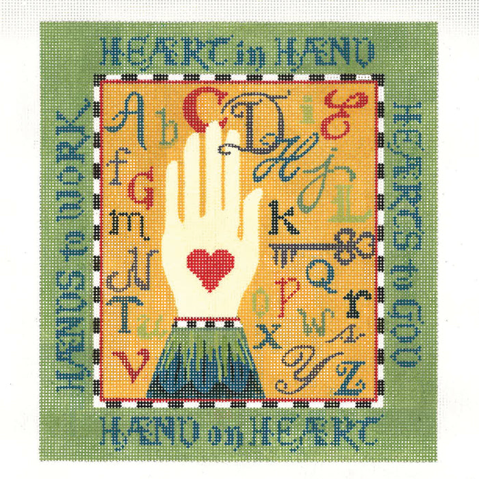 KC-KCA48-18 Heart In Hand Sampler - TS