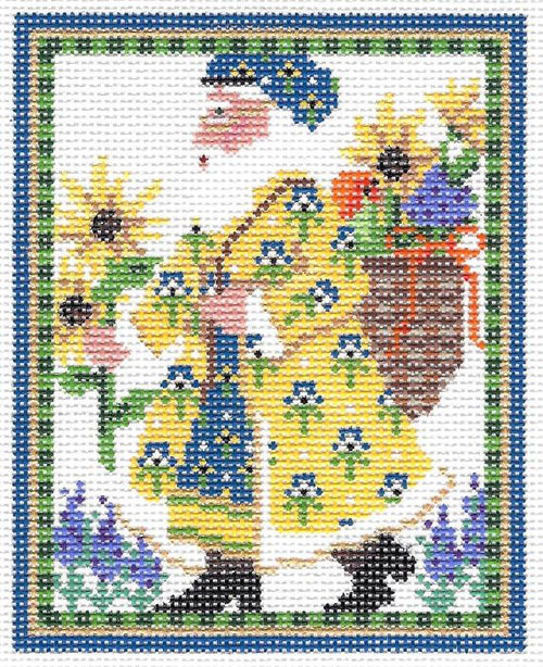 KC-KCN1323 Mini Blue Provence Santa - TS