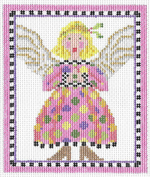 KC-KCN142 Pink & Polka Dot Angel - TS