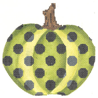KC-KCN1562 Kiwi Polka Dot Pumpkin - TS