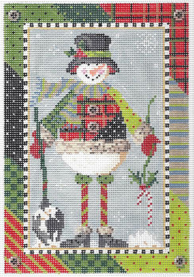 KC-KCN199 Patchwork Pete Snowman - TS