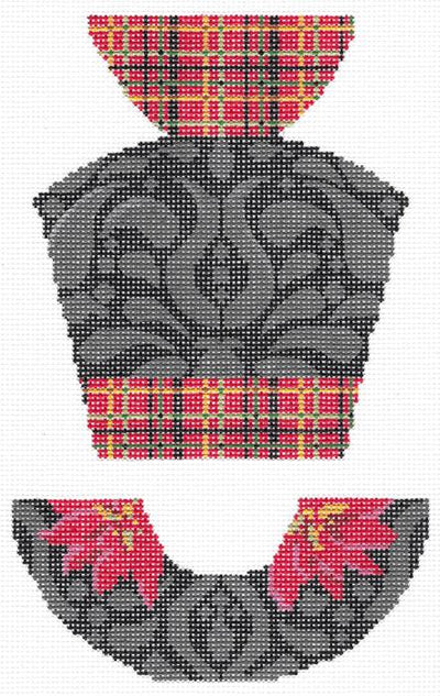 KC-KCN846 Plaid Taffeta & Black Velvet H - TS