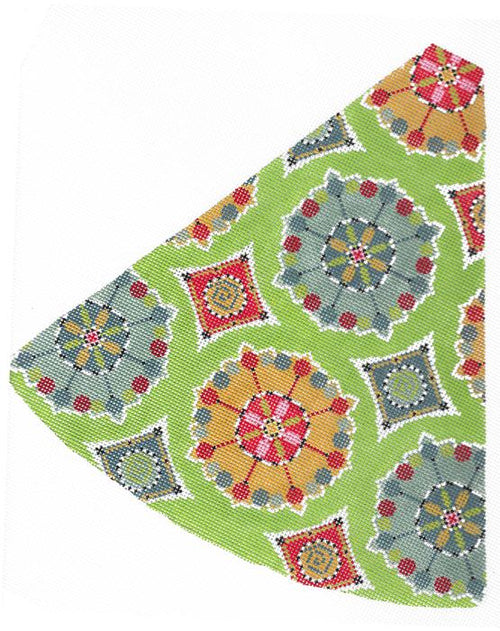 KC-KCNT34-18 Suzani Medallion  Pillar Tree - TS