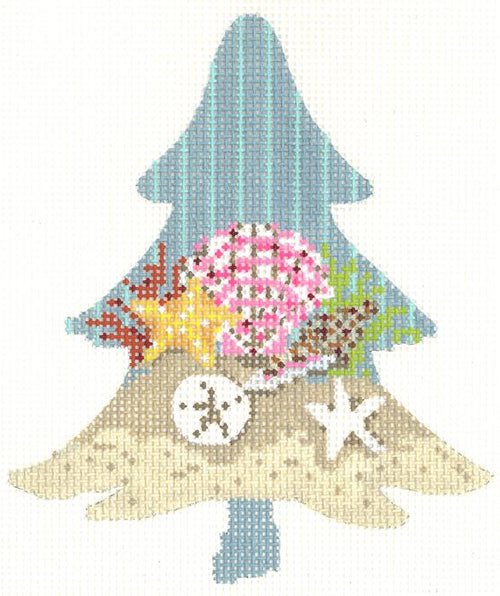 KC-KCNT39-18 Seashells at the Shore Tree - TS