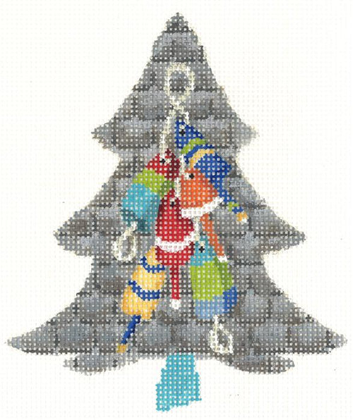 KC-KCNT42-18 Coastal Lobster Buoy Tree - TS
