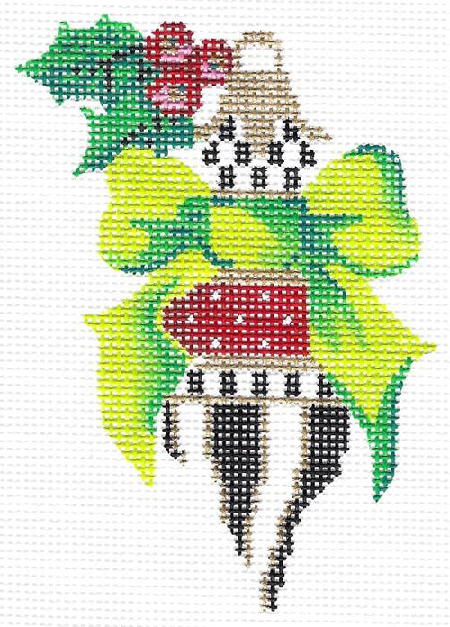 KC-KCV104 Crimson Top with Holly & Lime - TS