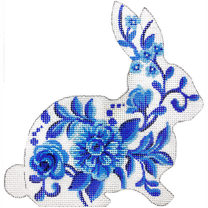KC-KEA94-18 Trailing Blue Vine Bunny