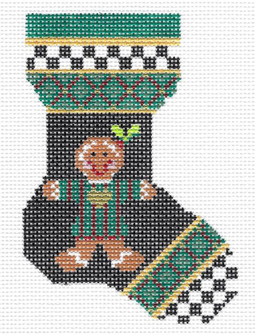 KC-KFA07-18 Micro Sock: Gingerbread Boy - TS
