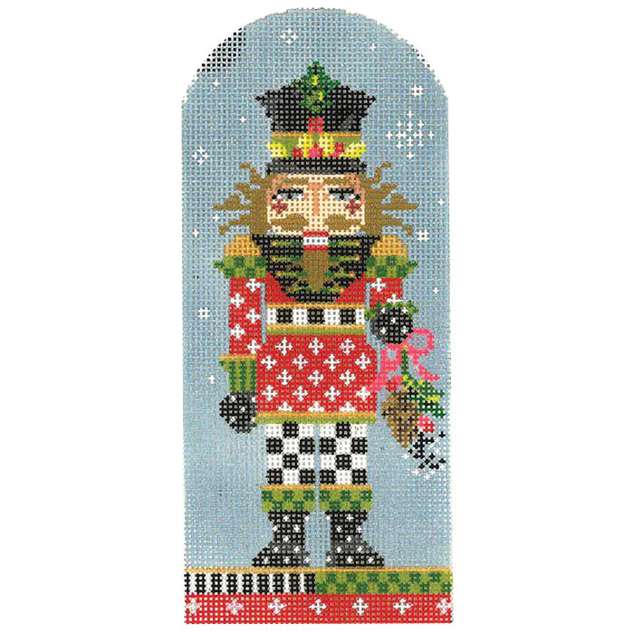 Polka Dot & Pinecone Nutcracker KC-KPF113NC