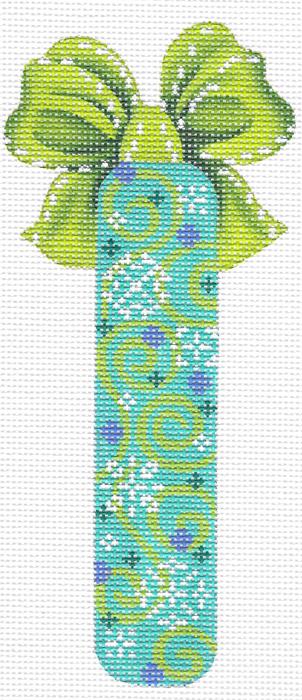 KC-KPF53-18 Turquoise Swirlz & Snowflakes - TS