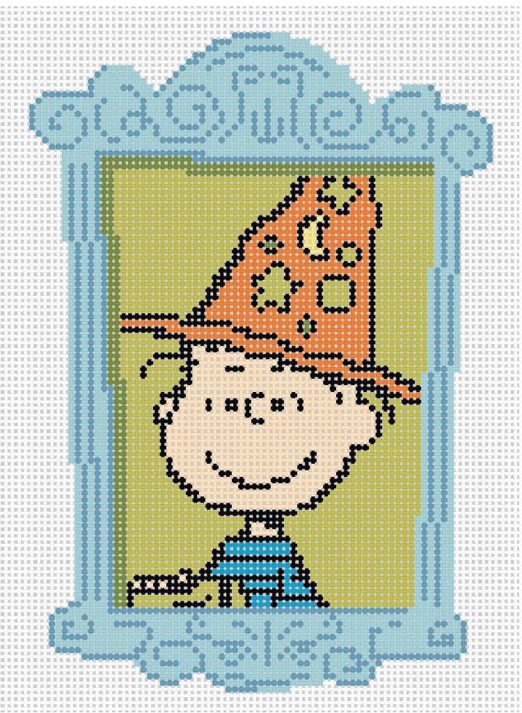 PNTS-HALL03 PEANUTS Halloween - Framed Linus as Wizard Canvas - SE