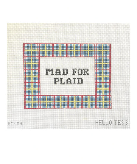 HT104-18 Mad for Plaid on 18 - TS