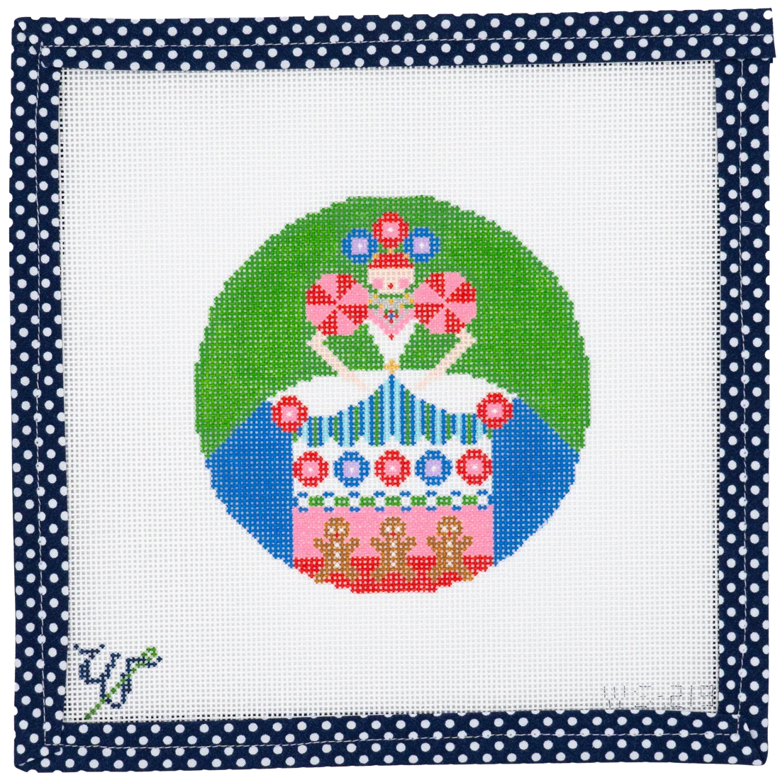 WS-219 Mother Ginger Canvas and Stitch Guide - Nutcracker Ballet