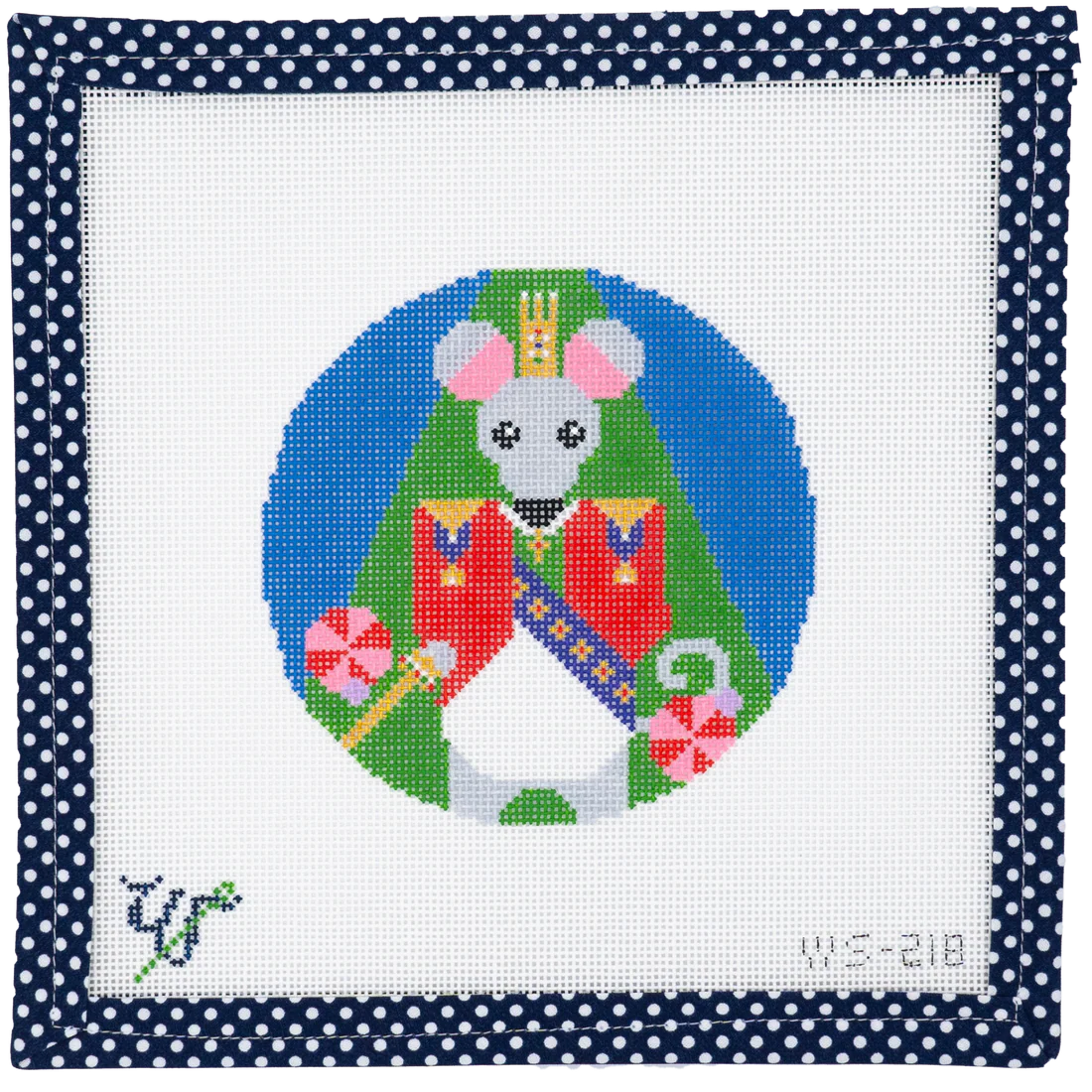 WS-218 Rat King Canvas and Stitch Guide - Nutcracker Ballet