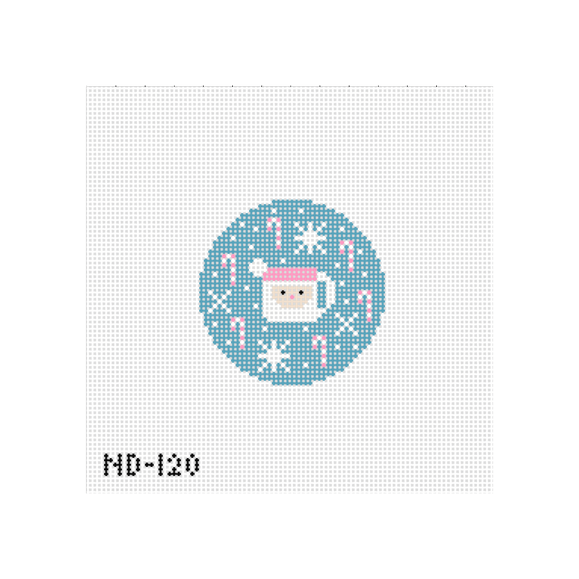 ND-120 Blue Santa Mug