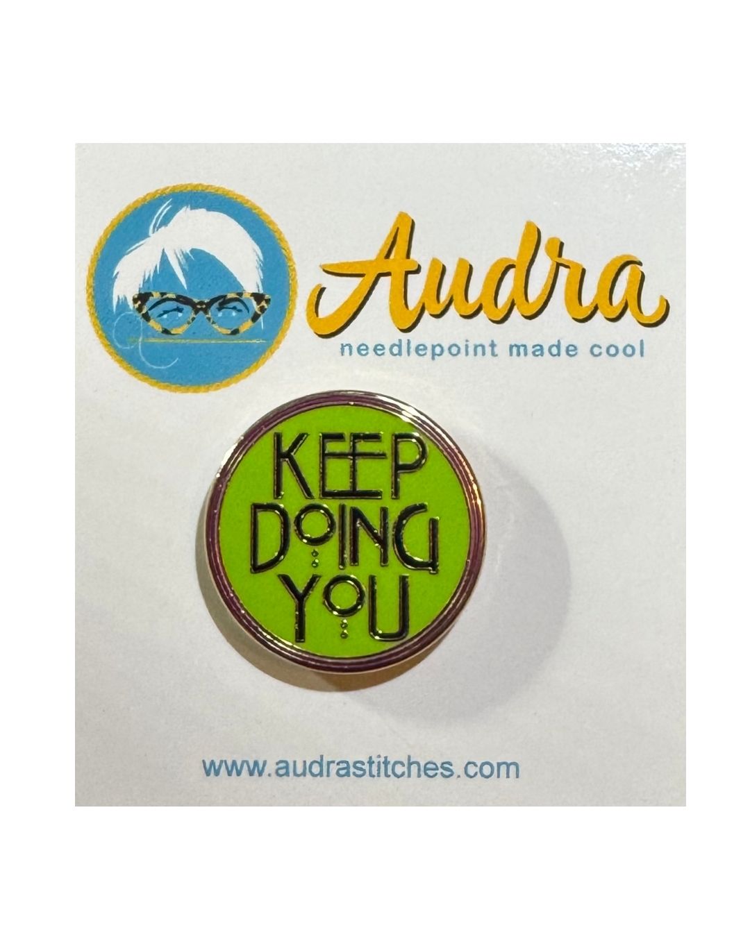 NKK107BNM Keep Doing You - black Needle Minder - TS