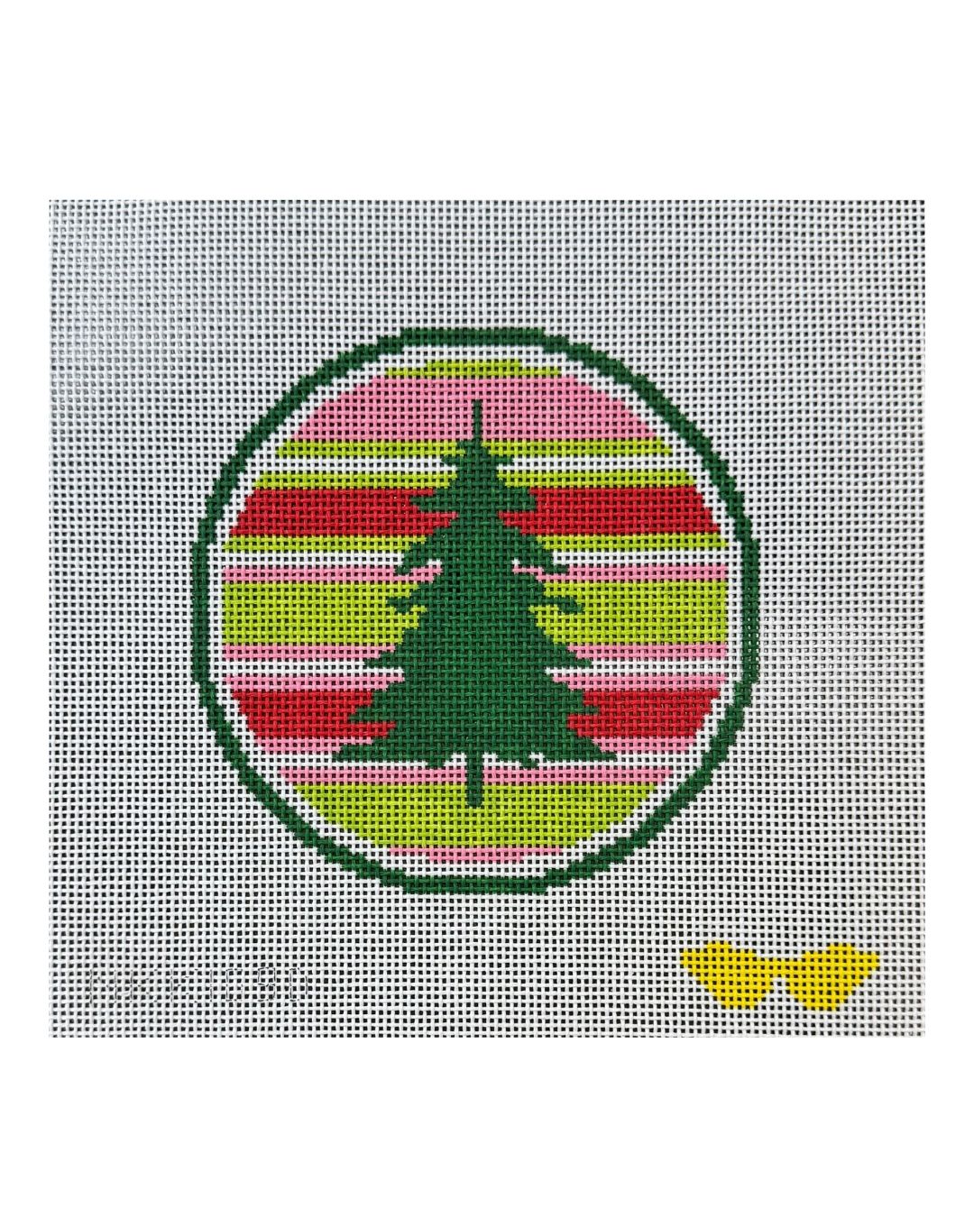 NKK109D Stripes Tree Round 13 Mesh - TS