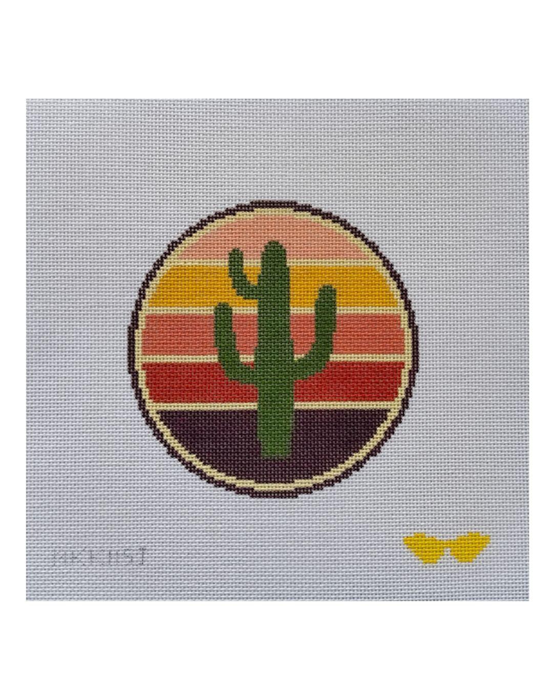 NKK115J Saguaro Cactus Round - TS