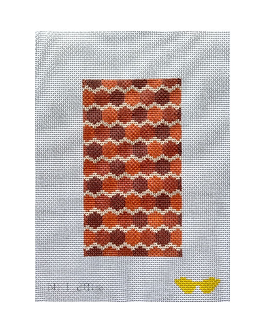 NKK201A Hex Eyeglass Case - Burnt Orange - TS