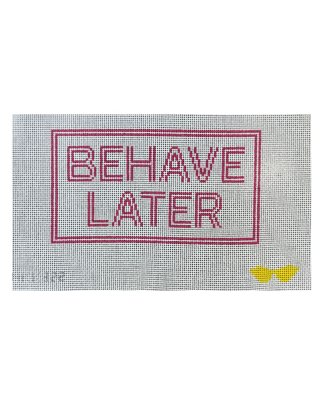 NKK322 Behave Later - TS