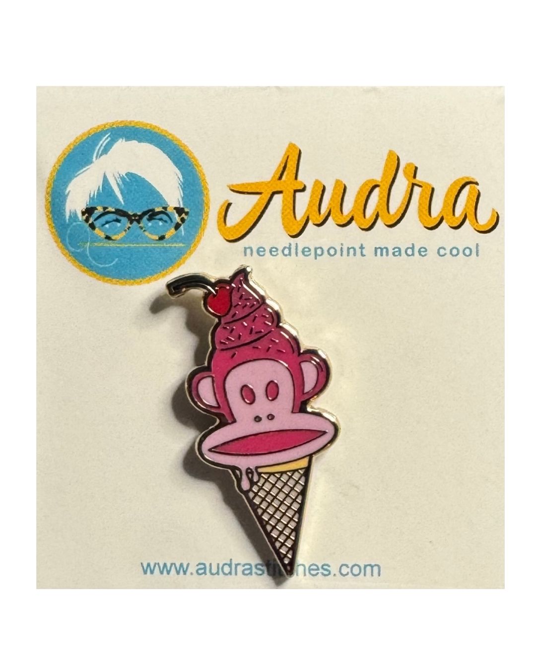 NKK601CNM Ice Cream Cone Julius Needle Minder - TS