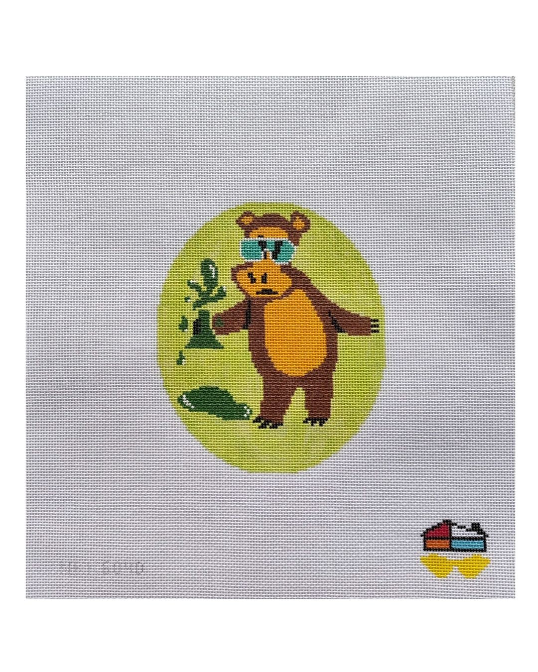 NKK604D Lab Geek Worry Bear - TS