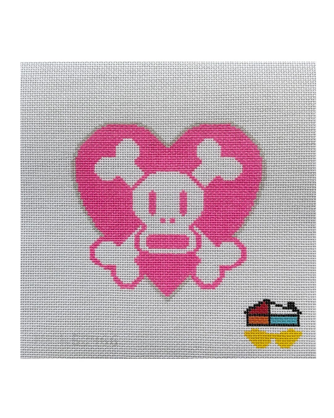 NKK604GG Skurvy Heart 13 mesh - TS