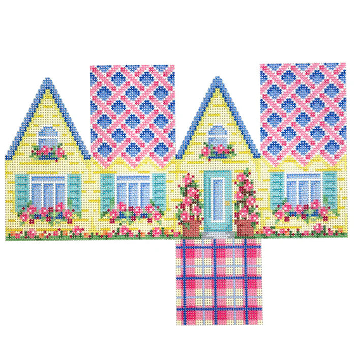 Easter Cottage - Rose/Yellow NTG TS661