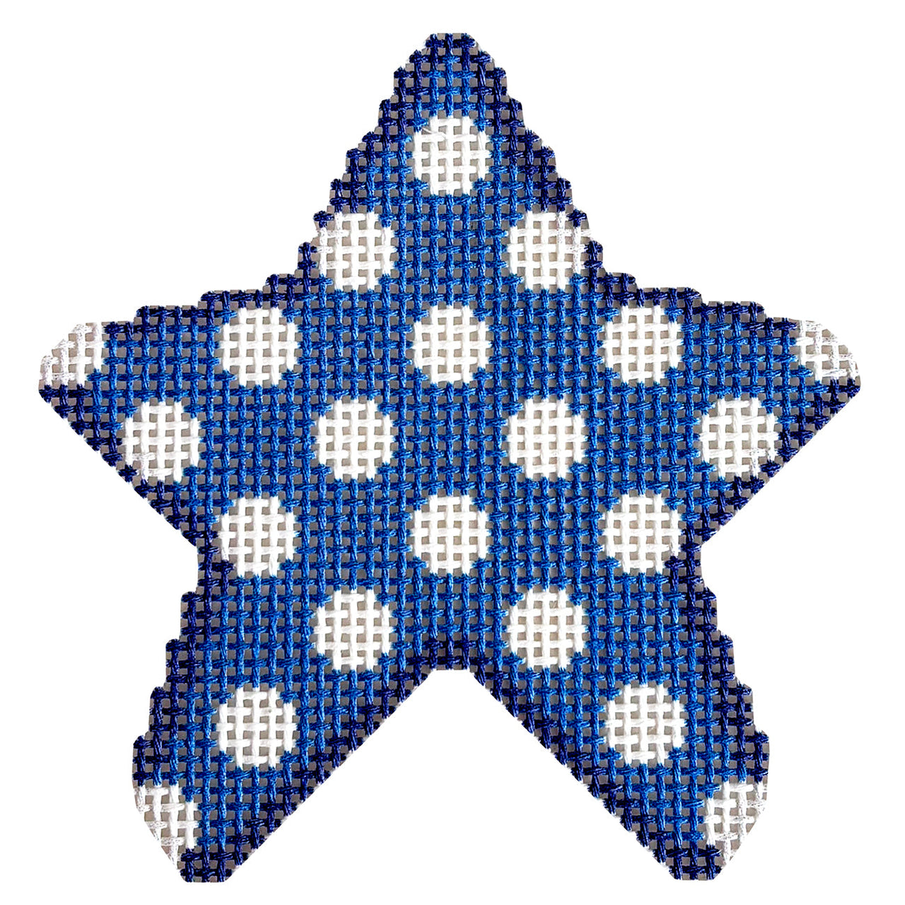NTGts947 Coin dot on blue star