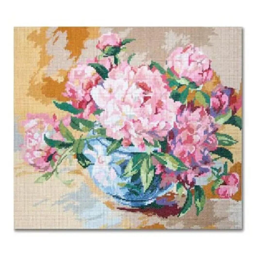 KDS-PL 13 Peonies in Bowl - TS