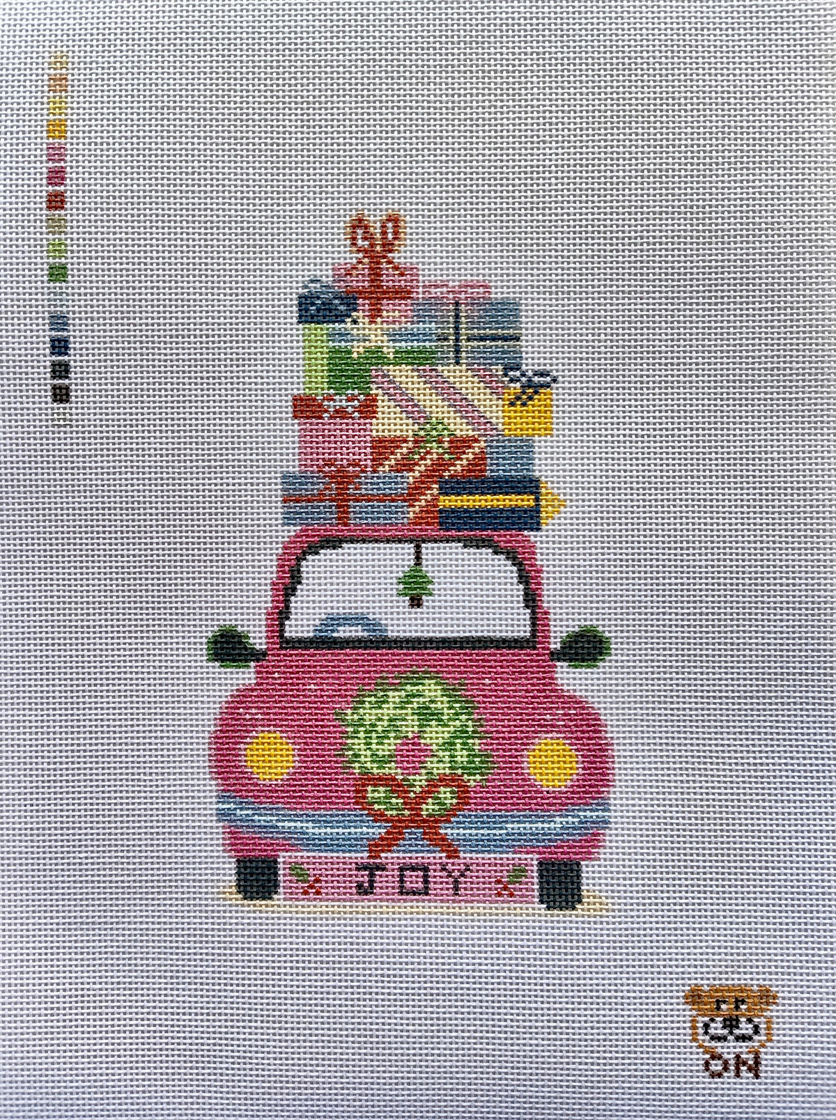 CAN-1048  Pink Holiday Car  - SE