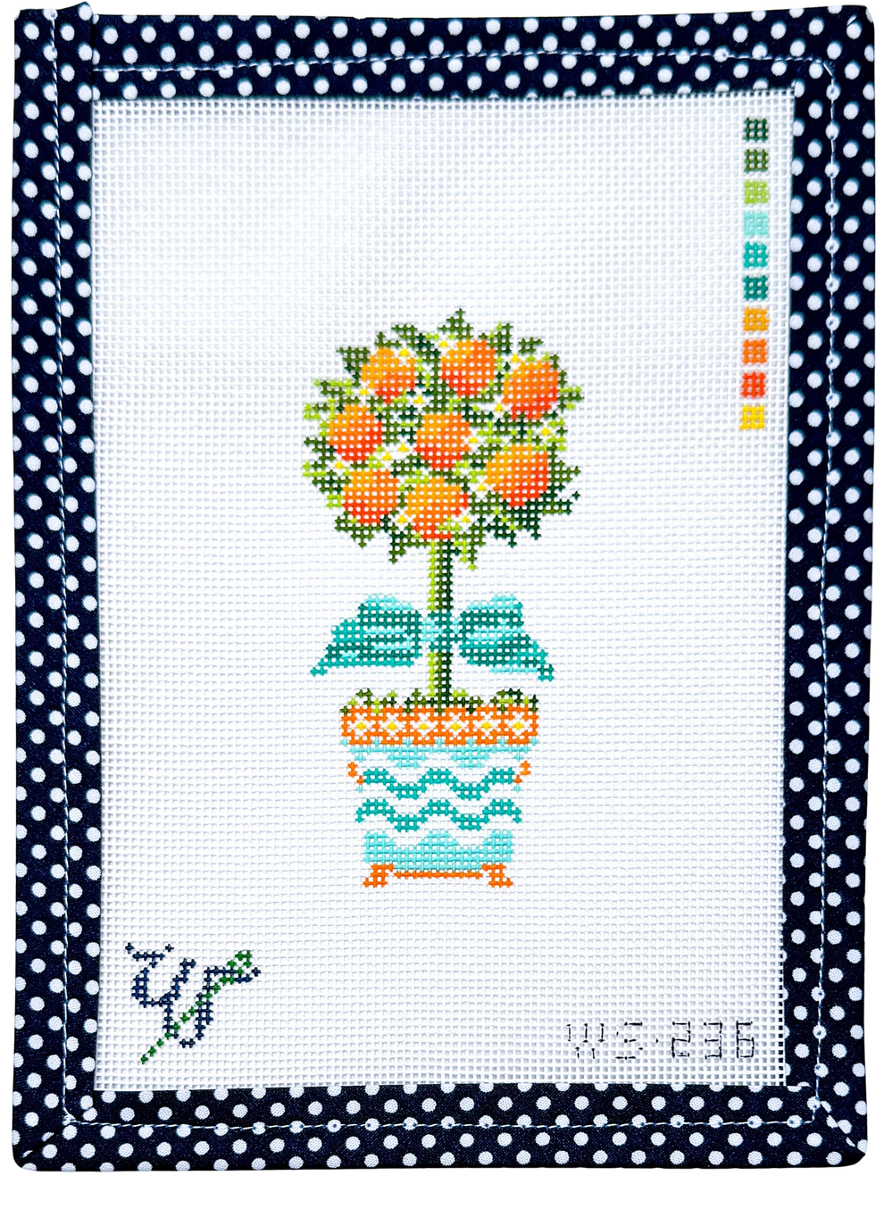 Orange Topiary 326