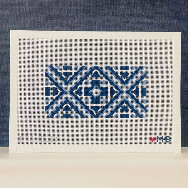 PTR103B-1 MEDALLION TILE 6X3 (BLUES)