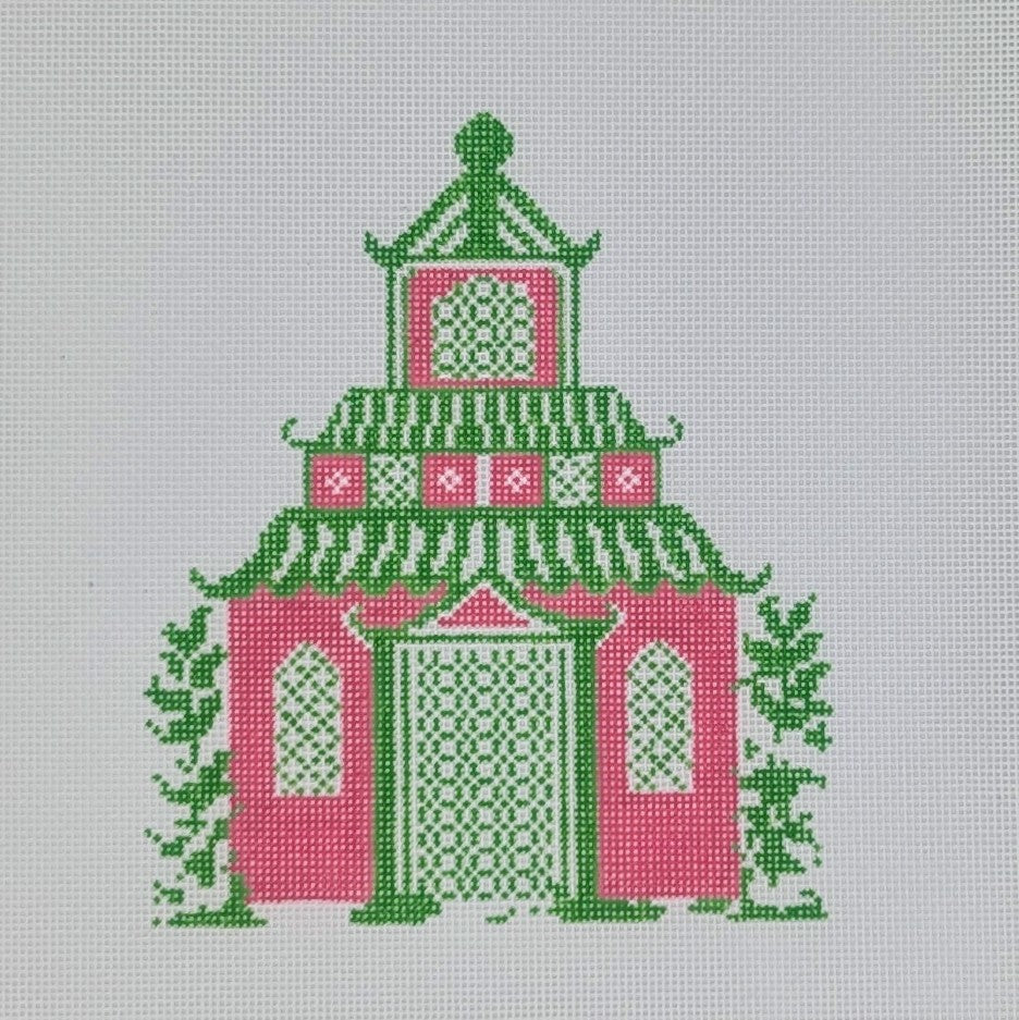 Pagoda Large Pink & Green colorway - SBN