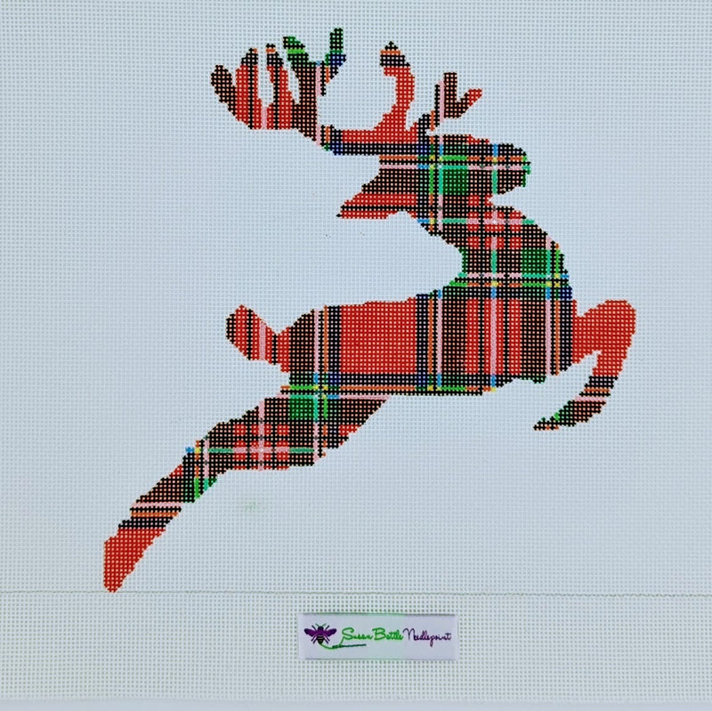 P40 Plaid Reindeer 18m