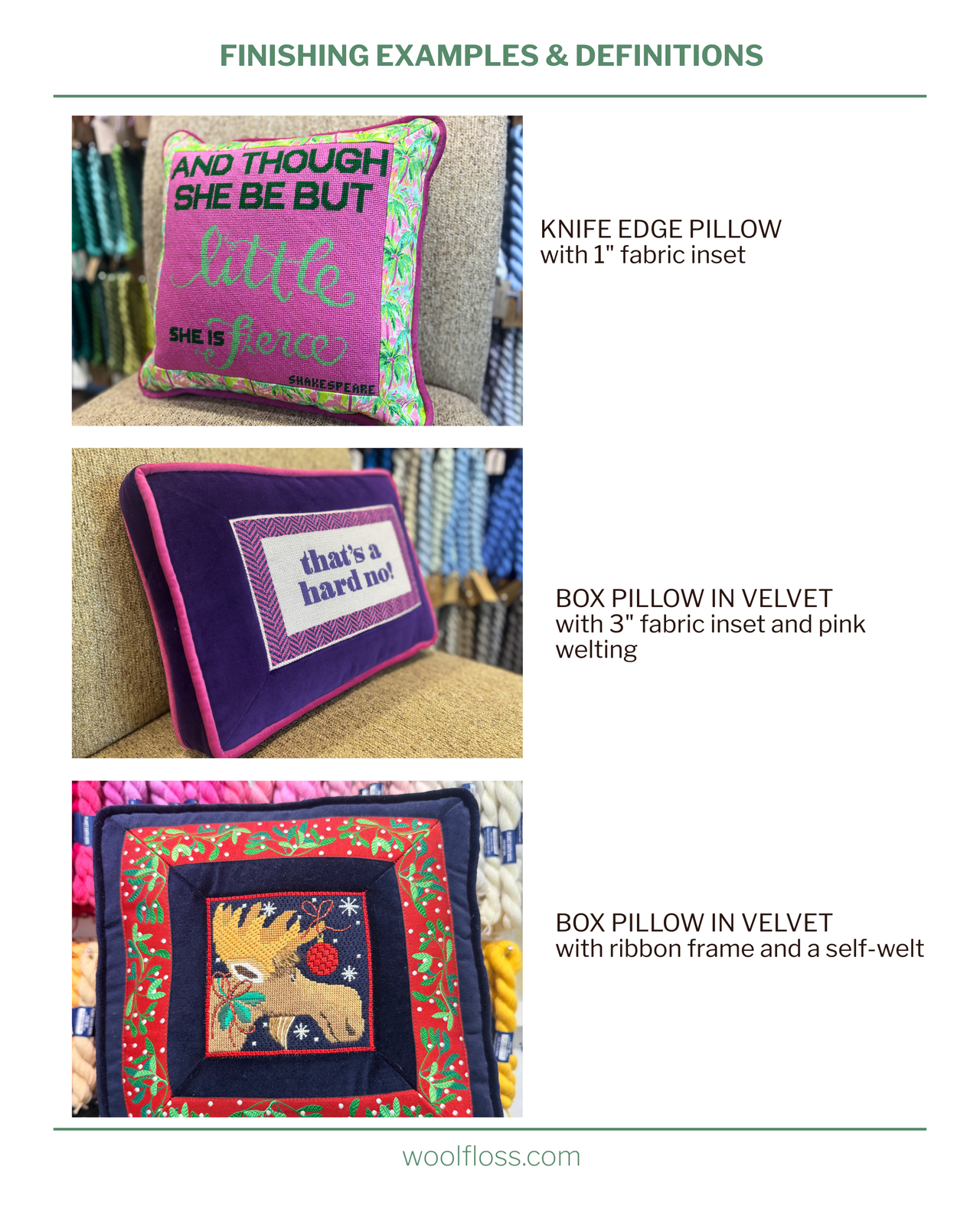 Pillow Finishing - Processing Deposit